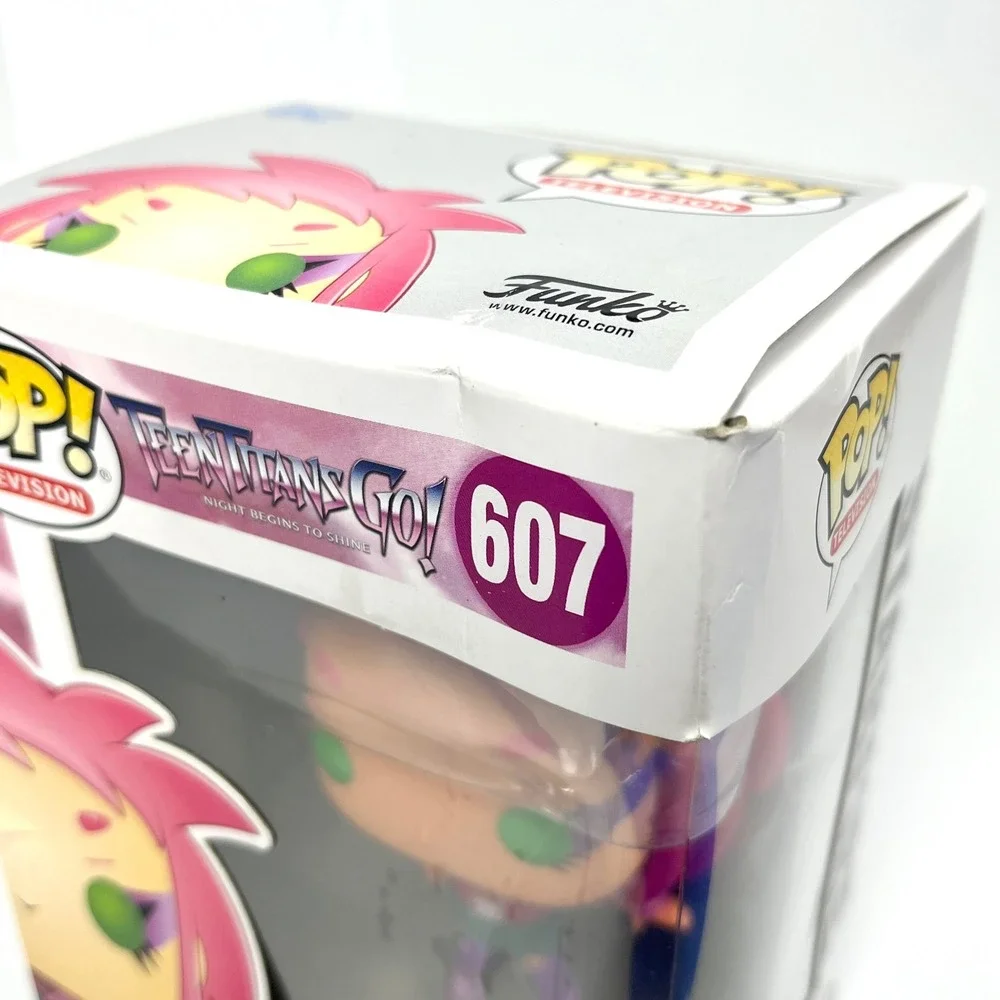 Funko Pop Teen Titans Go Starfire 607 Night Begins to Shine Vinyl Figure Boxed